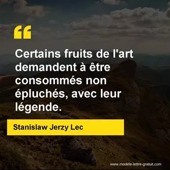 Citation Stanislaw Jerzy Lec
