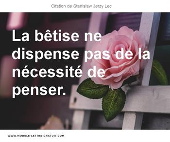 Citations Stanislaw Jerzy Lec
