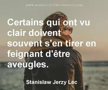 Citation de Stanislaw Jerzy Lec