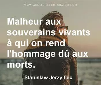 Citation de Stanislaw Jerzy Lec