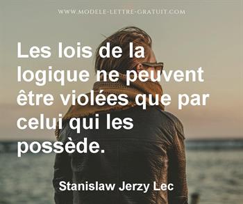 Citation de Stanislaw Jerzy Lec