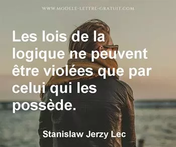 Citation de Stanislaw Jerzy Lec
