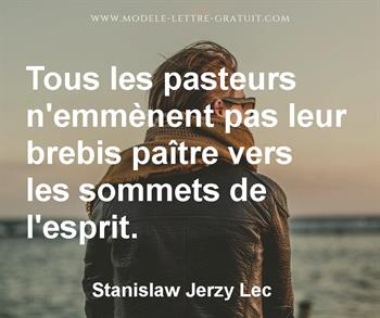 Citation de Stanislaw Jerzy Lec