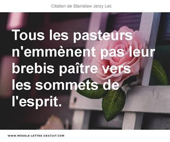Citations Stanislaw Jerzy Lec