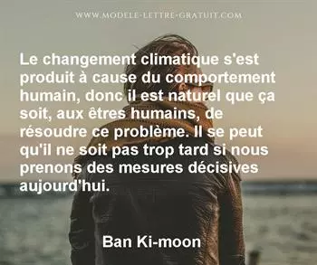 Citation de Ban Ki-moon