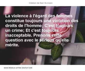Citations Ban Ki-moon