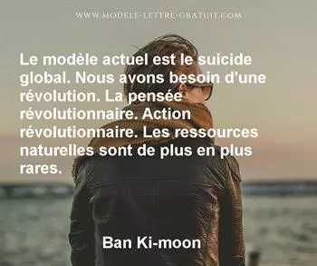 Citation de Ban Ki-moon