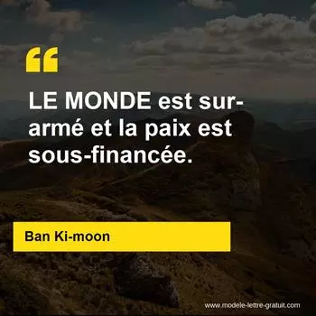 Citation Ban Ki-moon