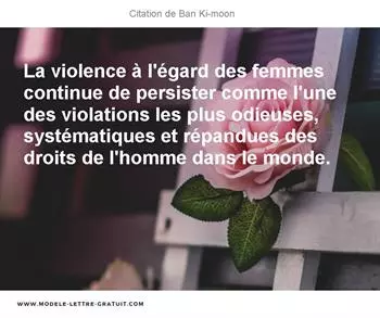 Citations Ban Ki-moon