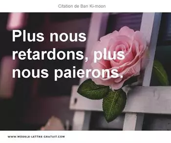 Citations Ban Ki-moon