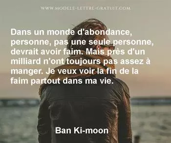 Citation de Ban Ki-moon