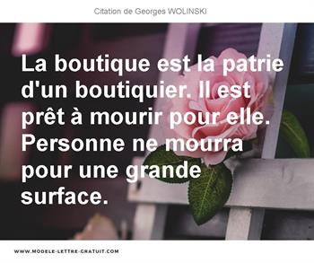 Citations Georges WOLINSKI