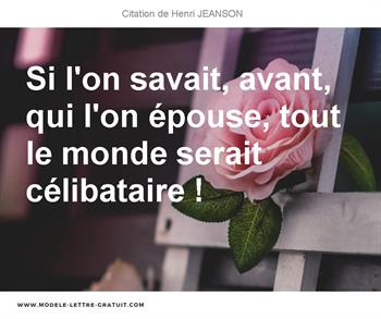Citations Henri JEANSON