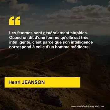 Citation Henri JEANSON