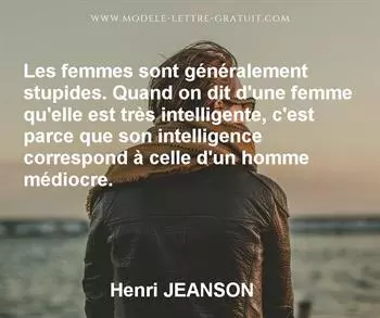 Citation de Henri JEANSON