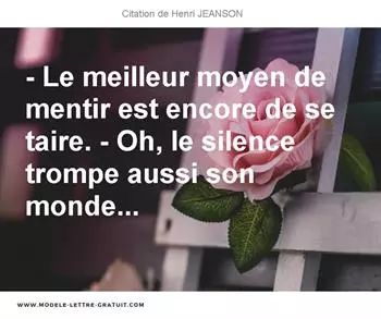 Citations Henri JEANSON