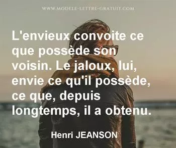 Citation de Henri JEANSON