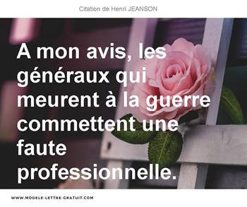 Citations Henri JEANSON