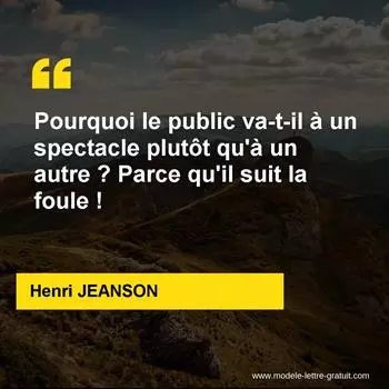 Citation Henri JEANSON