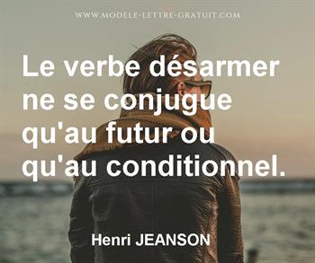 Citation de Henri JEANSON