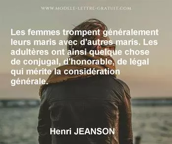 Citation de Henri JEANSON
