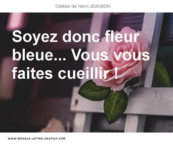 Citations Henri JEANSON
