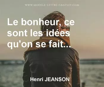 Citation de Henri JEANSON