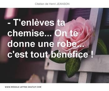 Citations Henri JEANSON