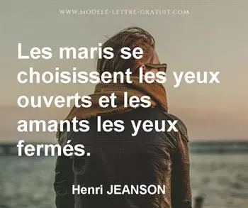 Citation de Henri JEANSON