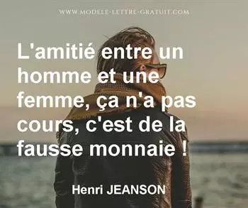 Citation de Henri JEANSON