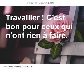 Citations Henri JEANSON