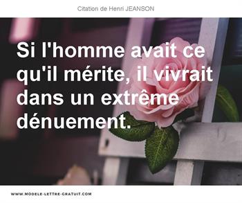 Citations Henri JEANSON