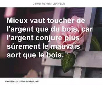 Citations Henri JEANSON
