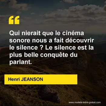 Citation Henri JEANSON