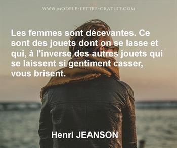 Citation de Henri JEANSON