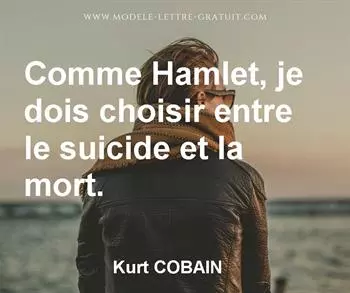 Citation de Kurt COBAIN
