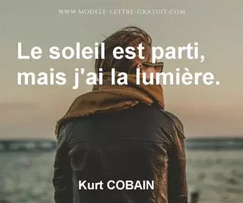 Citation de Kurt COBAIN