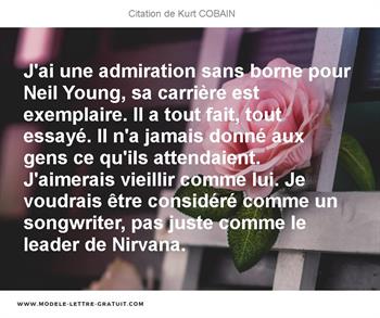 Citations Kurt COBAIN