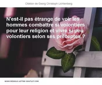 Citations Georg Christoph Lichtenberg