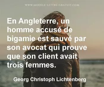 Citation de Georg Christoph Lichtenberg