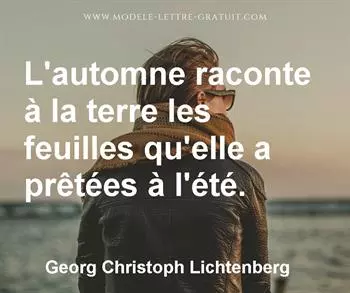 Citation de Georg Christoph Lichtenberg