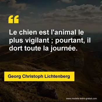 Citation Georg Christoph Lichtenberg