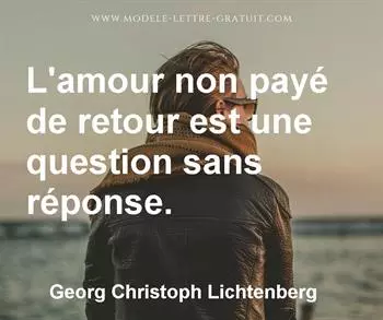 Citation de Georg Christoph Lichtenberg