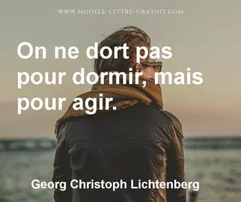 Citation de Georg Christoph Lichtenberg