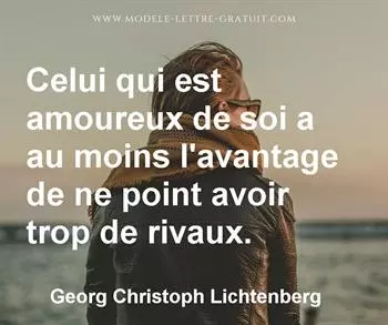 Citation de Georg Christoph Lichtenberg