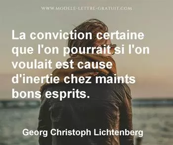 Citation de Georg Christoph Lichtenberg