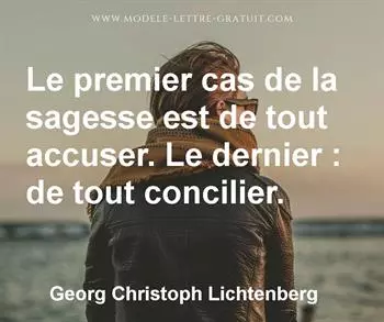 Citation de Georg Christoph Lichtenberg