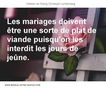 Citations Georg Christoph Lichtenberg