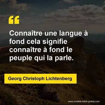 Citation Georg Christoph Lichtenberg