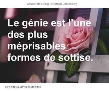 Citations Georg Christoph Lichtenberg